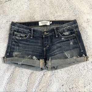 Abercrombie 100% cotton denim shorts